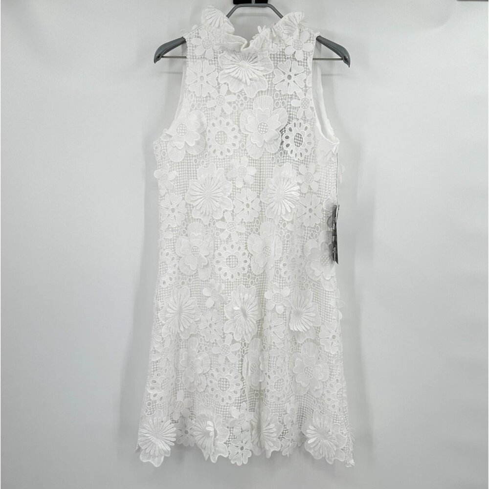 Tuckernuck Women's White Guipure Lace Blythe Dress sz XXS 2XS NWT**